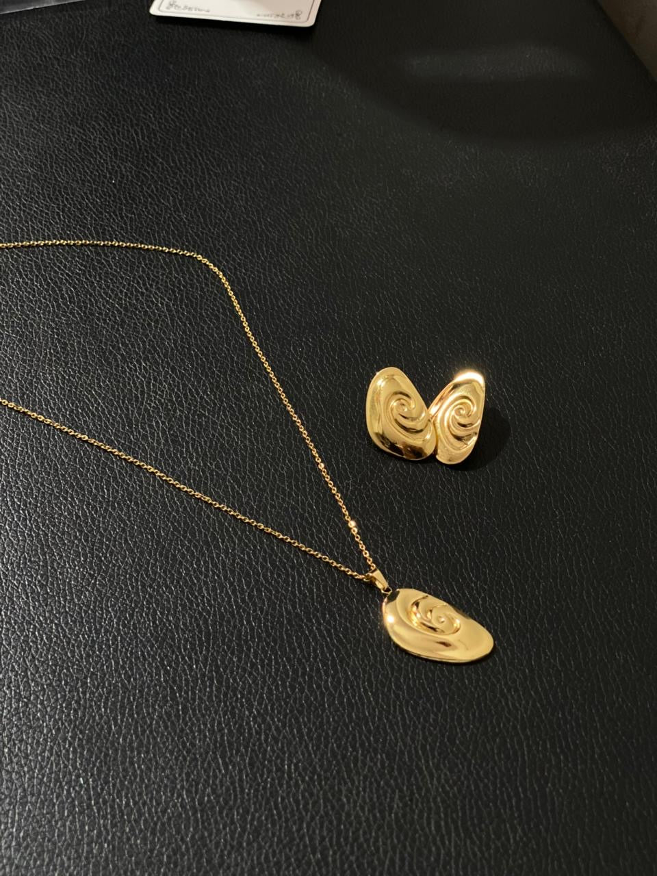 Necklace with earrings