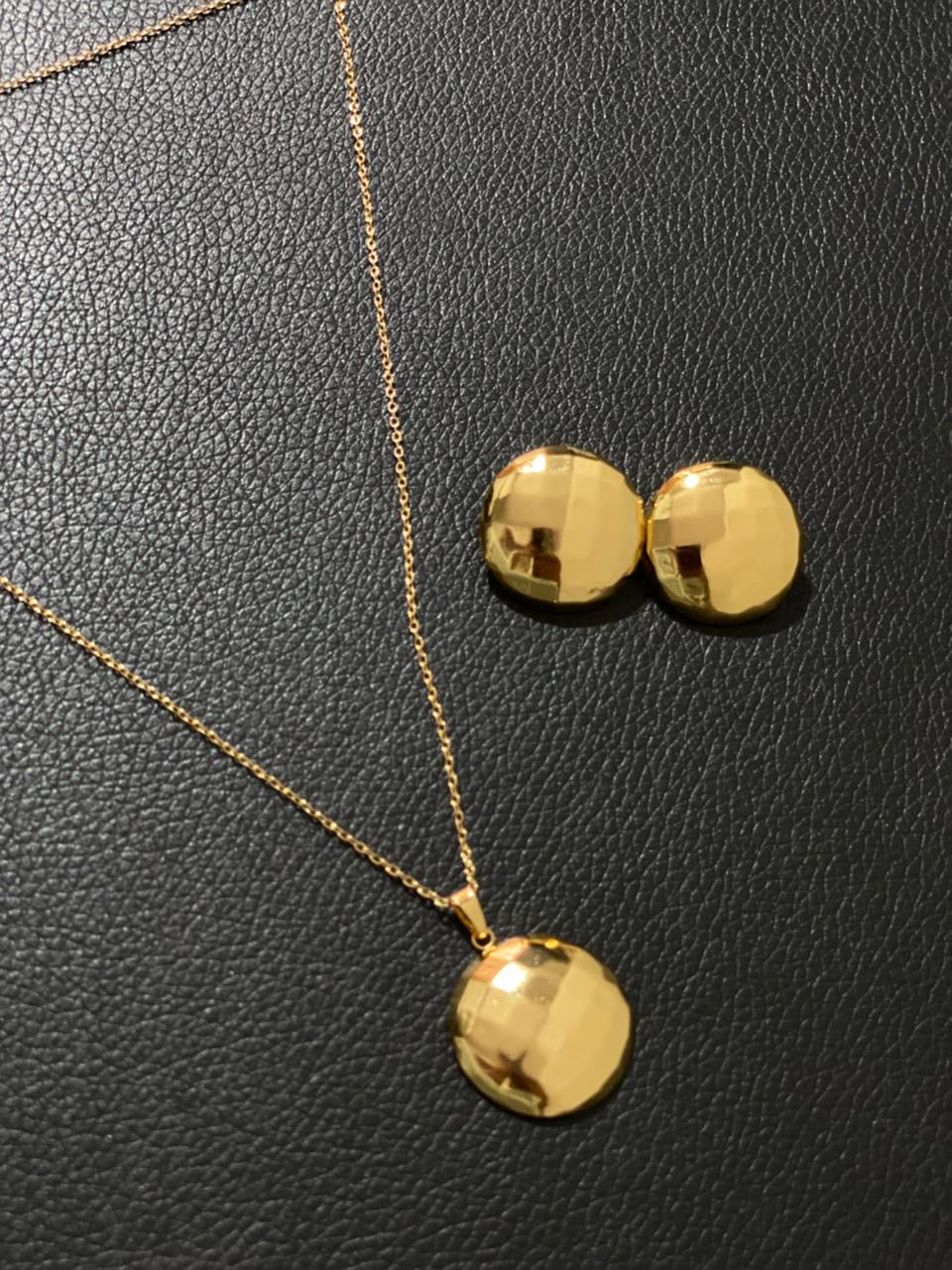 Necklace with earrings